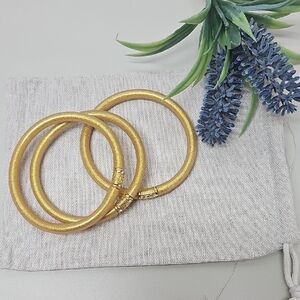 Elegant Gold Bracelet Set